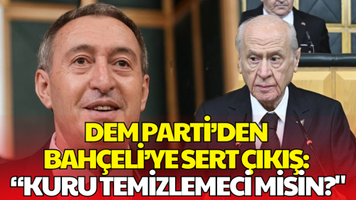 DEM Parti’den Bahçeli’ye Sert Çıkış: SDG Bal Gibi Kürtleri Temsil Ediyor